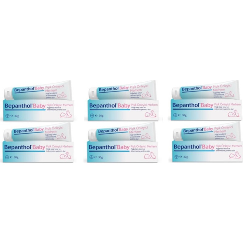 Bepanthol Pişik Önleyici Merhem 30 gr - 6 Adet