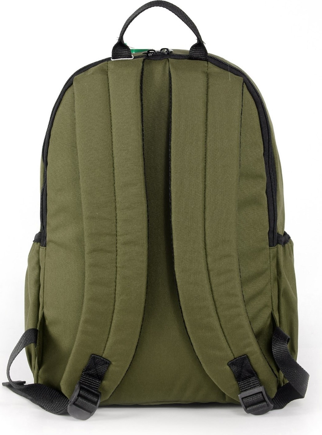 United Colors Of Benetton Haki Yeşil Çift Bölmeli Sırt Çantası 03825 görsel 5