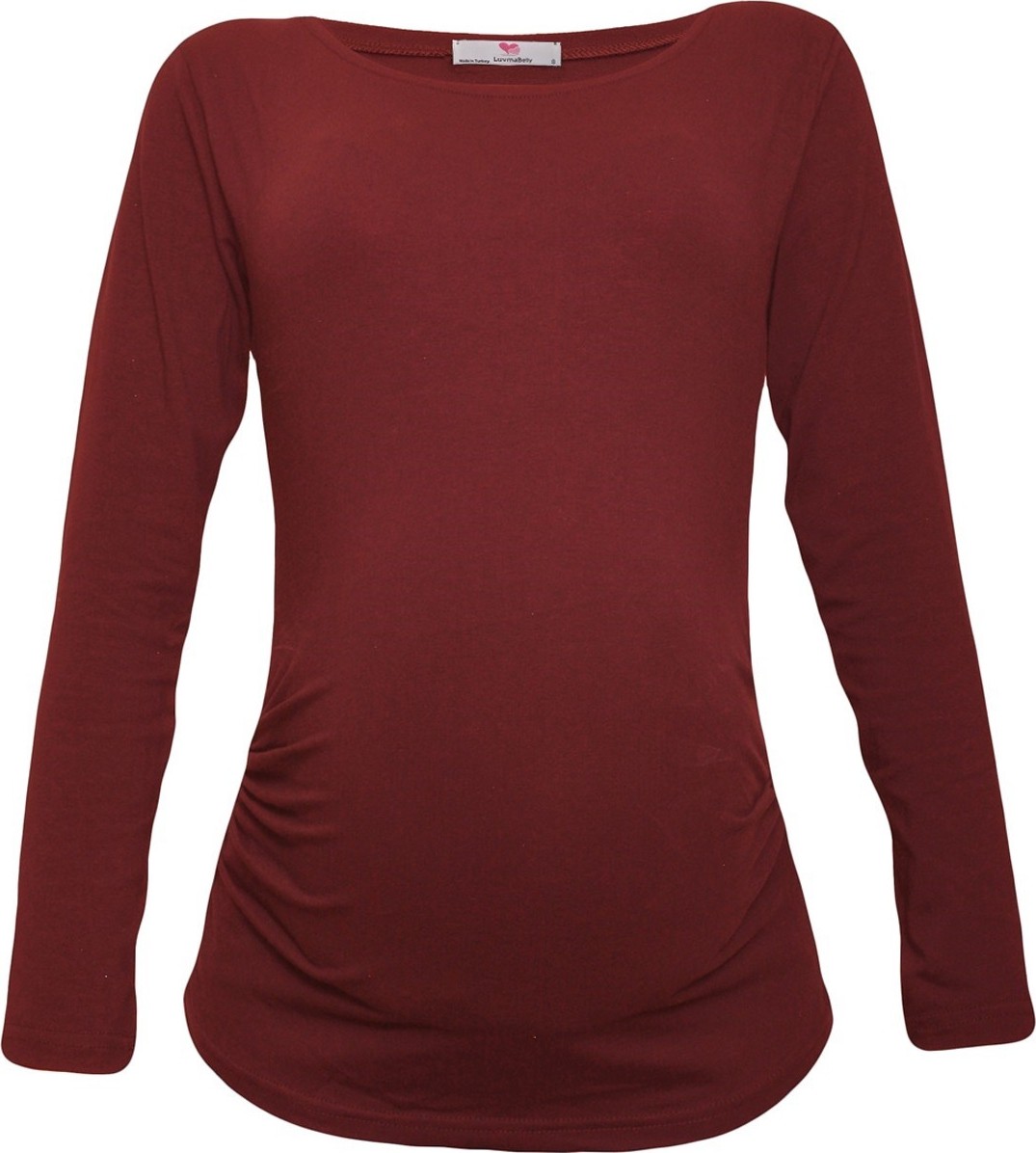 Luvmabelly 2301-2309 Pamuklu Uzun Kollu Hamile T-Shirt