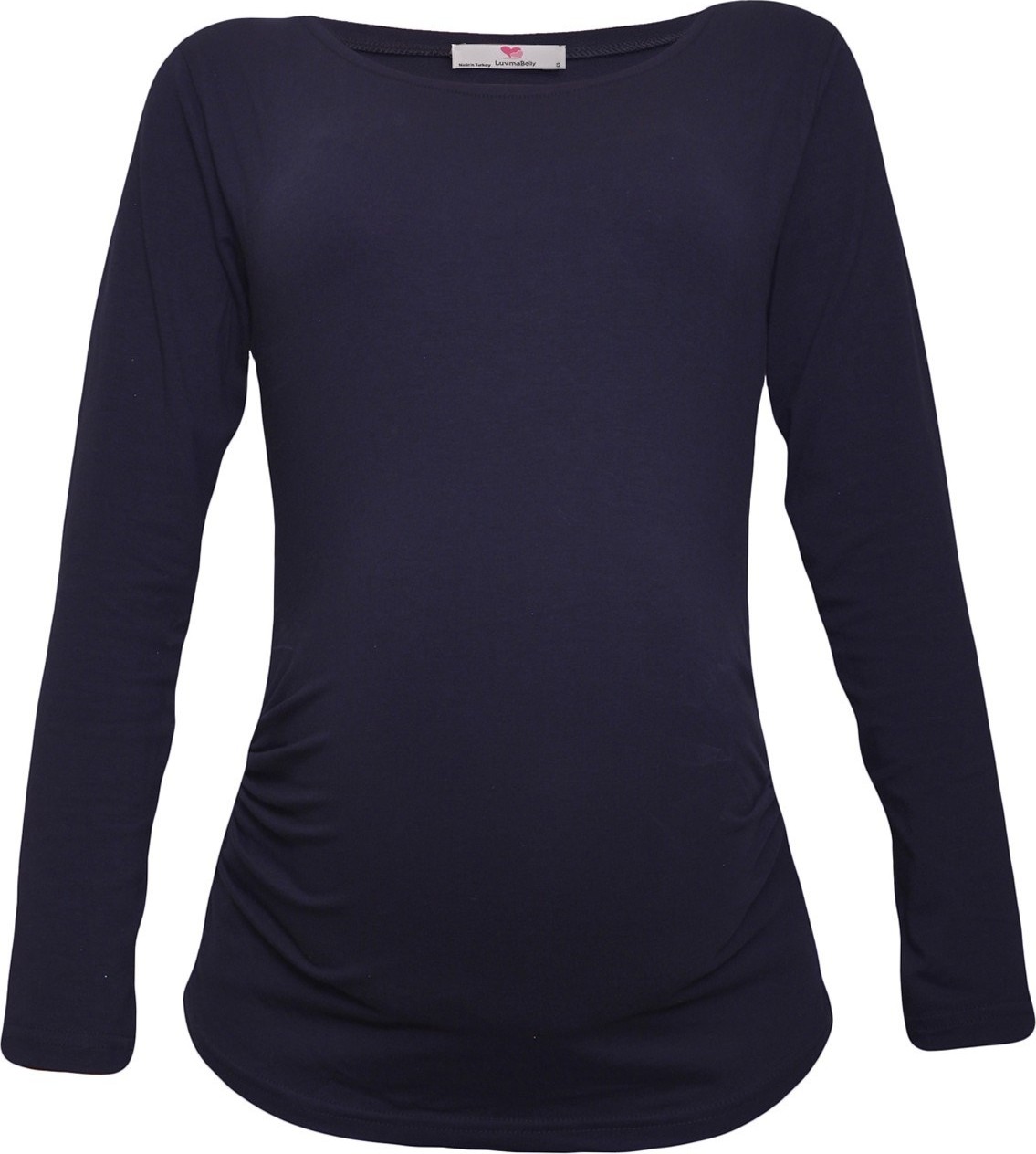 Luvmabelly 2301-2309 Pamuklu Uzun Kollu Hamile T-Shirt