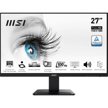 MSI 27" PRO MP273A 1920x1080 (FHD) FLAT IPS 100HZ 1MS FREESYNC MONITOR