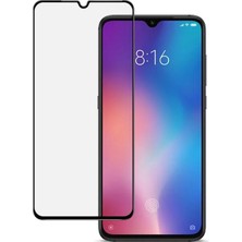 Forzacase Xiaomi Mi 9 Se ile Uyumlu Çerçeveli Tam Kaplayan Temperli Ekran Koruyucu - FC003