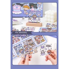 Hobide Hobi Kawaii Sticker Hediye Kutusu Kitchen 200 Yaprak