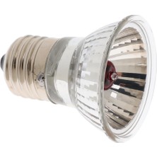 Revaa 2pcs E27 220-240V 50W Sürüngen Isı Lambası Ampulleri Uva/uvb Halojen Ampuller Için Güneş Işığı Ampulü (Kırmızı) (Yurt Dışından)