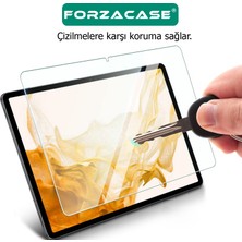 Forzacase Samsung Galaxy Tab A 8.0 2019 T290 Uyumlu Temperli Kırılmaz Cam Ekran Koruyucu - FC021