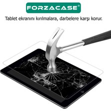 Forzacase iPad 10.9 Inch 2022 10.nesil ile Uyumlu Temperli Kırılmaz Cam Ekran Koruyucu - FC021