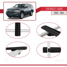 Acpar Chevrolet Tahoe 2007-2014 Arası ile Uyumlu Basıc Model Ara Atkı Tavan Barı Siyah 3 Adet