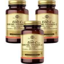 Solgar Ester C Plus 500 mg 50 Kapsül x 3 Adet