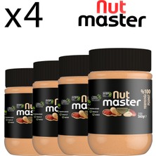 Nut Master % 100 Yer Fıstığı Ezmesi 4 x 360 gr