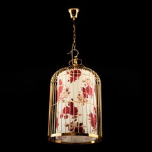 Bahar Aydınlatma Bahar Gold Kafes Sarkıt 4560