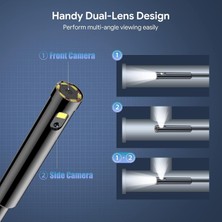 Depstech Çift Lensli Endoskop Kamera, Işıklı, 1080P Hd - 15M