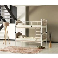 Hier Melis Çift Katlı Metal Ranza ve Karyola 90X200 Yatak Ölçülü