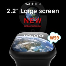 Cp Express W59 Watch 9 Note Pro Akıllı Saat 47 mm 2.2 Inc Android Ios Uyumlu