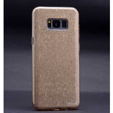 ZORE Samsung Galaxy S8 Kamera Çıkıntılı Renkli Içi  Renkli Simli Parlak Shining Kapak/kılıf