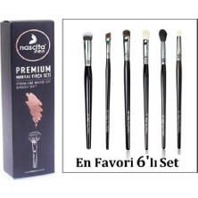 Nascita Premıum NasBrushSet110 Makyaj Fırça Seti 6'lı