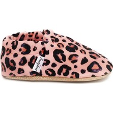 Bunnybons Bunny Bons Bunnybons Leopar Kaydırmaz Taban Bebek Patik