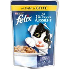 Felix Tavuklu Yaş Kedi Maması 85 gr