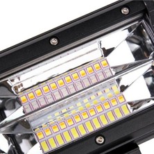 C9 Off Road 3 Sıra 540W 5 Modlu Modlu LED Lamba Beyaz ve Turuncu 108 cm 3030 Cree LED