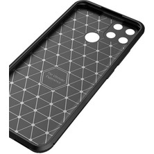 ZORE Oppo A Uyumlu Karbon Fiber Desenli Kamera Korumalı Renk Atmaz Negro Kılıf