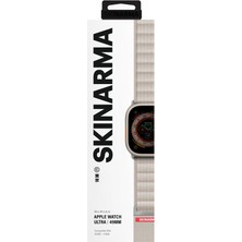 Skinarma Watch Ultra 49MM Kordon Skinarma Kobu Hasır Strap Kayış Krem