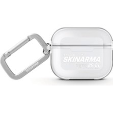 Skinarma Airpods 3.nesil Uyumlu Kılıf Skinarma Transparan Mat Tasarım Kinzoku Kılıf Beyaz