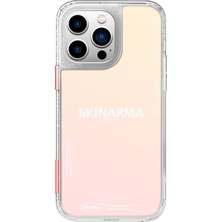 Skinarma iPhone 14 Pro Max Uyumlu Kılıf Skinarma Şeffaf Airbag Tasarımlı Boyun Askılı Kiru Kapak