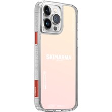 Skinarma iPhone 14 Pro Max Uyumlu Kılıf Skinarma Şeffaf Airbag Tasarımlı Boyun Askılı Kiru Kapak