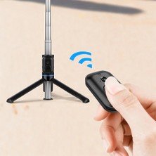 Recci ​uzaktan Kumandalı Selfie Çubuğu Recci RSS-W03 Bluetooth 5.0 Çok Fonksiyonlu Max 1060MM 6.7 Inc