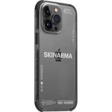 Skinarma iPhone 14 Pro Uyumlu Kılıf Skinarma Şeffaf Airbag Tasarımlı Iro Kapak