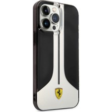 Ferrari iPhone 14 Pro Max Uyumlu Kılıf Ferrari 296 Çizgili Dizayn Kapak