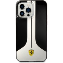 Ferrari iPhone 14 Pro Max Uyumlu Kılıf Ferrari 296 Çizgili Dizayn Kapak