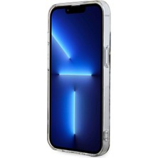 Guess iPhone 14 Uyumlu Kılıf Guess Magsafe Şarj Özellikli Leopar Desenli Kapak