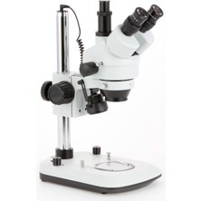 Amscope 7X-45X Çift Aydınlatmalı Stereo Mikroskop - (SMDG-2T-6WB)