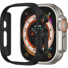 Conocer Apple Watch 8 Ultra 360 Tam Koruma (49 Mm) Pc Sert Ekran ve Kasa Koruyucu Kılıf Yüksek Kalite