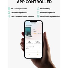 Petkıt Otomatik Wifi, Uzaktan Kedi Besleme ve Izleme - Gri