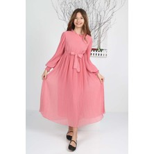 Asortix Kız Çocuk Uzun Boydan  ELBISE-ELB-0035