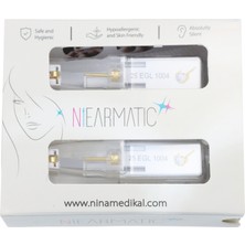 NİNA Niearmatic Gold Crystal Kulak Delme Aparatı ve Küpesi Large 5 mm