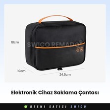 Swico Remado Kablo Saklama Taşıma Kılıfı Seyahat Organizer Çanta (Yurt Dışından)