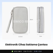 Swico Remado Kablo Saklama Taşıma Kılıfı Seyahat Organizer Çanta (Yurt Dışından)