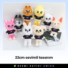 Swico Remado K-Pop Stray Kids Skzoo Jiniret Peluş Oyuncak 22cm (Yurt Dışından)