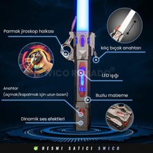 Swico Remado Fx Sesli 7 Renk Genişletilebilir Star Wars Işın Kılıcı Oyuncakları (Yurt Dışından)