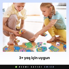 Swico Remado Duvara Asın Dıy 3d Boyama Karton Yapboz - Fil (Yurt Dışından)