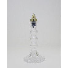 Missi Ayaklı Kristal Cam Şişe Yağdanlık/Sosluk