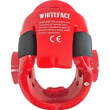 Whiteface Taekwondo Camlı Mantar Kask (Kırmızı)