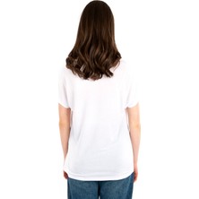 Story Of Basics - V Yaka Oversize  Lyocell Kadın T-Shirt
