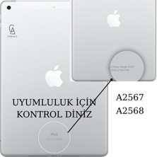 Wowacs Apple iPad Mini 6.nesil 2021 (A2567-A2568) ile Uyumlu 360° Dönebilen Standlı Tablet Kılıfı