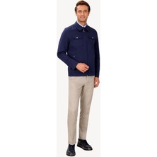 Erkek Lacivert  Spor Yazlık Mont