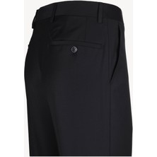 Erkek Siyah Klasik  Kumaş Pantolon