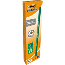 Bic Evolution 650 Hb Kurşun Kalem 12'li ve Bic Kırmızı Kopya Kalemi 12'li