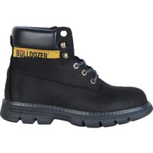 Bulldozer 240516 Nubuk  Deri Kadın Düz Bot